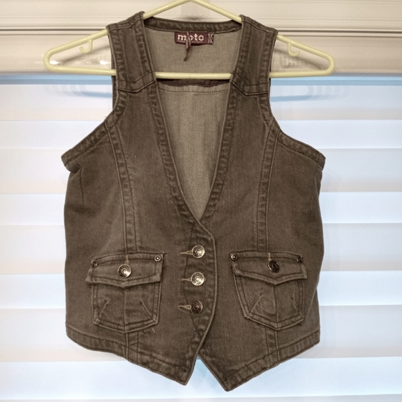 Makers of True Originals Jackets & Blazers - 🐵 4/10$ Moto Y2K stretch jeans jacket S